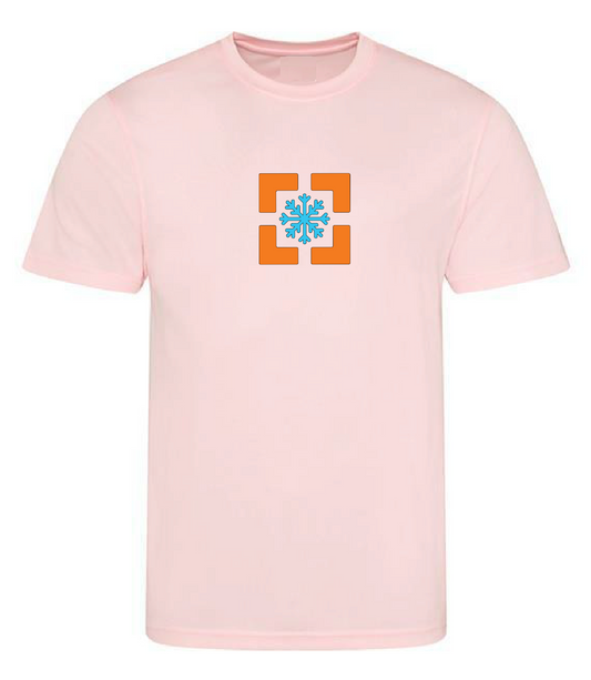 Nordicube Logo Rosa T-Skjorte